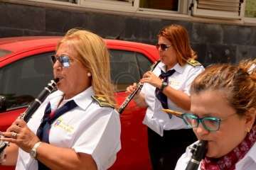 San Ignacio de Loyola se despide de sus fiestas en La Majadilla-Telde (Foto Francisco Javier Santana)